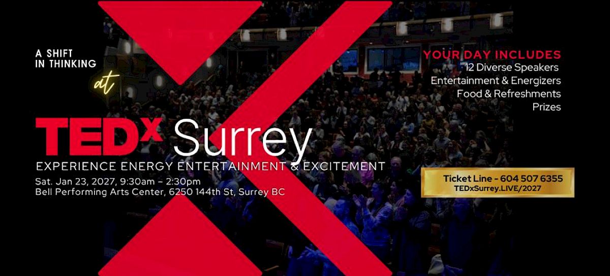 TEDxSurrey - A Shift In Thinking