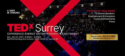 TEDxSurrey - A Shift In Thinking